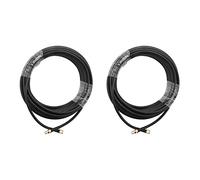 ISTOVO 2X Estensione Antenna WiFi SMA 10 M SMA Un SMA Femmina Un Bassa Perdita RG58 Coassiale Patch Coassiale