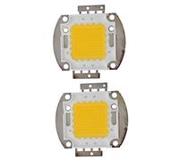 ISTOVO 2X Lampada 100W LED Ad Alta Potenza Chip di Illuminazione Lampada DIY Bianca Caldo