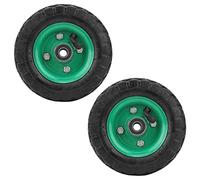 ISTOVO 2X Macchina per Continua Della Gomma 250Kg 36Psi del Carrello del Carrello del Industriale Della Ruota 150mm Della Gomma 6 Pollice Della Gomma Gonfiabile