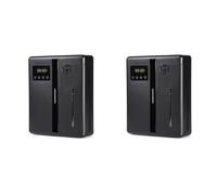 ISTOVO 2X Macchina per Fragranze di 160Ml con Funzione Timer Diffusore di di Olio per La Spina Europea 'Ufficio 'Hotel Domestico,A