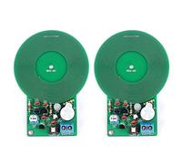 ISTOVO 2X Meno di 60mm Semplice Metal Detector, per Assemble Kit Fai da Te Elettronico Saldatura Pratica, Metal Sensor Buzzer Dc 3-5V