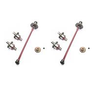 ISTOVO 2X Metallo Principale Asse Centrale Albero di Trasmissione Differenziale Gear Parti di Aggiornamento per 144001 1/14 RC Auto Accessori di Ricambio