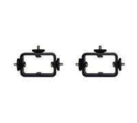 ISTOVO 2X Supporto Staffa Adattatore per Flash per Cellulari con Fotocamera Selfie Trasmessi nel Diretta Macchina Un Tre Posizioni nel Metallo con Foro 1/4