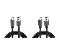 ISTOVO 2X USB3.2 10Gbps Tipo C USB A A Tipo-C 3.2 Trasferimento Dati USB C per Disco Rigido SSD PD 60W 3A Ricarica Rapida 3.0,1M