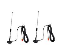 ISTOVO 2X UT-106UV SMA-Female Antenna Magnetica per Auto un Doppia Banda per Walkie-Talkie UV-5R UV-82 UV-9R
