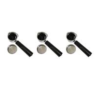 ISTOVO 3 Set Filtri Riutilizzabili per caffè Fondo da 51 mm Portafiltro per Supporto Homix 60 mm 15-20 Bar per Parti di Macchine per caffè Espresso