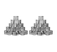 ISTOVO 36 Pezzi di di Candela, 4 Oz, Contenitori di Candele per La Fabbricazione di Candele DIY, Contenitore di Candele, Strumenti per La Produzione di Candele Fatte Un Mano
