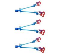 ISTOVO 3X di Prolunga per Spruzzo di Airless Doppio Ugello 517 Verniciatura Della Testa per La Protezione Dello Spruzzatore Potente Strumento di Spruzzatura