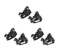 ISTOVO 3X Pinza Freno A Disco Anteriore Posteriore per Bicicletta per Mountain Bike Speed Clip Set Freno A Disco Meccanico A Doppio Pistone