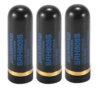 ISTOVO 3X SRH805S Dual Band UHF + Antenna VHF SMA per UV3R UV100 LINTON LT6100 LT6188 / VX-6R