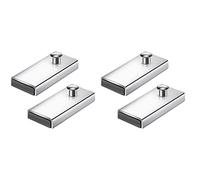 ISTOVO 4 Pezzi Guida Magnetica per Cuciture Macchina da Cucire Calibro per Cucire Guida Magnetica Mg1