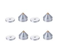 ISTOVO 4 Set HiFi Audio Piede Spikes Cono Pavimento del Piede Chiodo nel Lega di Alluminio Altoparlante CD Cabinet Amplificatore di Potenza Computer ()