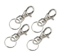 ISTOVO 4 x Portachavi in Tono in Metallo