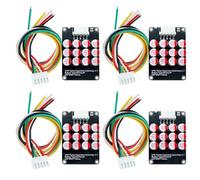 ISTOVO 4PCS 4S Equalizzatore Attivo Equalizzatore Lifepo4 / Lipo/LTO Batteria Equalizzazione Condensatore Board