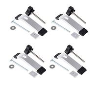 ISTOVO 4X 8mm Kit di Fissaggio Rapido Nel Metallo per Morsetto Un T T-Track DIY