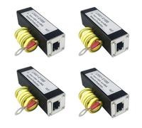 ISTOVO 4X Poe 1000M Network Protector Poe 1000M Monitor Camera Surge Protector RJ45 Gigabit Ethernet Dispositivo di Protezione Scaricatore