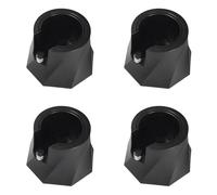 ISTOVO 4X Portamanopole per caffè con Manico da 51/53/58 Mm, Organizer Regolabile in Altezza con Fondo Antiscivolo per Bar, Ristoranti e Negozi