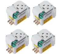 ISTOVO 4X Timer di Sbrinamento Meccanico per Parti del Frigorifero TMDE706SC Timer di Sbrinamento del Frigorifero