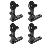 ISTOVO 4X Wall Mount Bracket Cam Storage Stand Holder 180 Gradi Regolabile per Cloud Camera 291 Serie WiFi Home Security Camara (Nero)