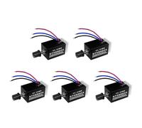 ISTOVO 5Pc Regolatore di Velocità del Motore DC 12V/24V 10 un Interruttore del Regolatore di Velocità del Motore per Controllo del Riscaldatore Della Ventola del Camion 'Automobile