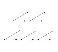 ISTOVO 5X di Prolunga 5V un 3 Pin per Scheda Madre del Computer Prolunga di Connessione Hub Splitter ARGB, Nero