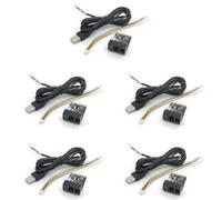 ISTOVO 5X GM865 1D 2D Barcode Scanner Lettore di Codici Un Barre USB Ttl Modulo Codice QR CMOS con per Supermercato Bus, Obiettivo Vicino