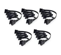 ISTOVO 5X IDE da 4 Pin un 5 Porte da 4 Pin Molex un Multi Porta di Alimentazione 18AWG per Disco Rigido HDD SSD PC