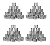 ISTOVO 72 Pezzi di di Candela, 4 Oz, Contenitori di Candele per La Fabbricazione di Candele DIY, Contenitore di Candele