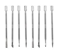 ISTOVO 8 Pezzi Cuticola Pusher Smalto Gel UV Soak Off Remover Strumento Nail Art Cuticola Trimmer ()