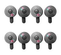 ISTOVO 8 Pezzi Serratura Della Porta Della Toilette Pubblica Rotante Rosso Verde Indicatore Blocco Manopola