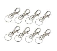 ISTOVO 8 X Portachavi in Tono in Metallo