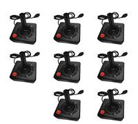 ISTOVO 8X Gaming Joystick Controller per 2600 Game Rocker con Leva Un 4 Vie E Pulsante di Azione Retrò Gamepad Retrò