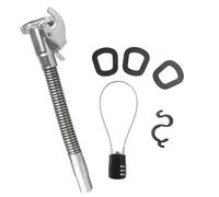 ISTOVO Beccuccio Flessibile Premium In Acciaio Inossidabile per Tanica del Gas, Lunghezza 29,5 cm per Taniche Americane da 5L, 10L, 20L