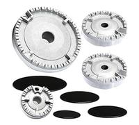 ISTOVO Bruciatore Universale Tappo A Forno Piano Cottura Piano Cottura A Gas per, Tappo A Si Adatta A Tutte le Dimensioni Piatto Durevole Facile Installazione