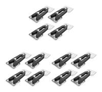 ISTOVO Connettore per Divano Componibile, 12 Pezzi Connettore per Divano Componibile Nel Stile Coccodrillo Un Scatto Nel Metallo