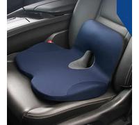 ISTOVO Cuscino Ortopedico Schienale per CRV CR V 2023 2024 2025, Cuscino Sedile di Memory Foam Cuscini Ergonomico Sedile Comodo Traspirante Antiscivolo,Blue-Normal