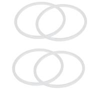 ISTOVO Guarnizione in Silicone di Tenuta per Pentola A Pressione Diametro Interno 22 cm, 4 Pezzi, Trasparente