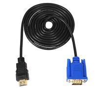 ISTOVO HDTV Gold A VGA HD-15 15Pin Adattatore 6FT 1,8 M 1080P