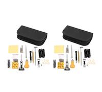 ISTOVO Kit di strumenti per la riparazione di orologi, 300 pezzi, strumento per rimuovere perni di collegamento per orologi, apricasse, barrette a molla, strumento per la rimozione