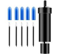 ISTOVO Lama di Ricambio + Alloggiamento Della Lama DeepCut Deep-Point 'Alloggiamento per Plicut Maker Explore, Air e Air 2 Plotter da Taglio