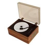 ISTOVO Lettore CD retrò Ricaricabile Supporto CD BT USB 3.5mm AUX Lettore CD Portatile Bluetooth 5.0 Lettore Musicale per la Casa