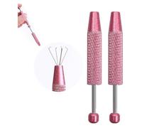 ISTOVO Penna Assistente per Piercing,Strumento Afferra Pallina per Piercing,Pinzette con Artigli Diamantati,Strumento per Raccogliere 4 Artigli da Gioielliere,Strumenti per Piercing,B