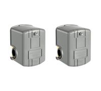 ISTOVO Pressostato 2 Pezzo per Pompa del Pozzo, Pressostato 'Acqua 30-50Psi, Pressostato Della Pompa 'Acqua NPT da 1/4 Pollici Femmina