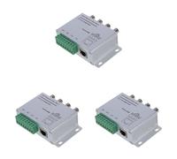 ISTOVO Ricetrasmettitore video balun passivo a 4 canali UTP 3X