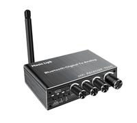 ISTOVO Ricevitore Trasmettitore AUX 3.5mm Ottico Coassiale Adattatore Audio Musicale Wireless Bluetooth 5.3 Convertitore Digitale-Analogico