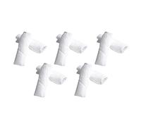 ISTOVO Sacchetto Filtro Da 100 Confezioni, Filtro per Da 5 con Apertura Superiore Sacchetto Filtri Un Maglia Fine Bianca per Giardinaggio di