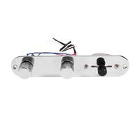 ISTOVO Scheda di Controllo per Chitarra Pre-Cablata per Chitarra Elettrica TL, Interruttore A Molla A 3 Vie, Potenziometro da 250K con Albero In Rame.