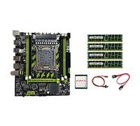 ISTOVO Scheda madre X79G LGA2011 processore E5 2670 V2 + 4X4G DDR3 RAM + Interruttore + SATA M.2 NVME PCIE X16 6XUSB2.0 SATA3.0