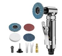 ISTOVO Smerigliatrice Pneumatica Angolare, 90 Gradi, 20.000 /Min, Levigatrice Lucidatrice Compressa per Levigatura di Contorni, Lucidatura B