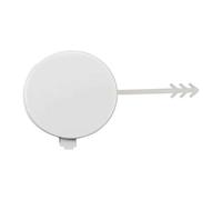 ISTOVO Tappo Gancio Traino Paraurti Anteriore per Audi A4 B8 2008-2012 8K0807241 8K0807241GRU, Auto Copertura Rimorchio Occhiello Contorno Guscio Coperchio,A/White